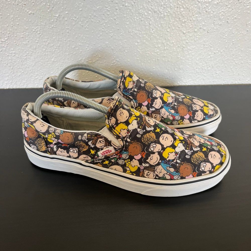 Vans Multicolor Cartoon Slip-On Sneakers